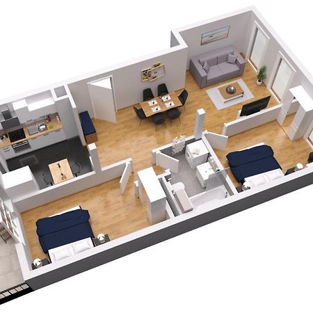 Zentrum Residenz - Wohnen Auf Hoechstem Niveau Leipzig Exteriör bild